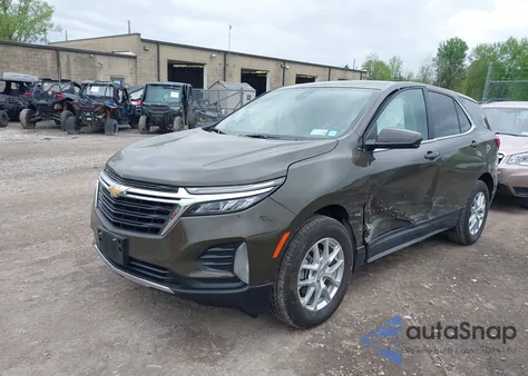2023 Chevrolet Equinox Awd Lt из США, поврежденный, VIN 3GNAXUEG7PL175315